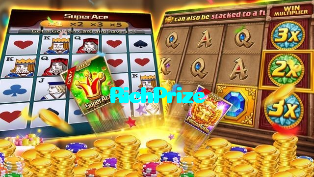 RichPrize casino presented on mobile device in Pakistan with slots and live games